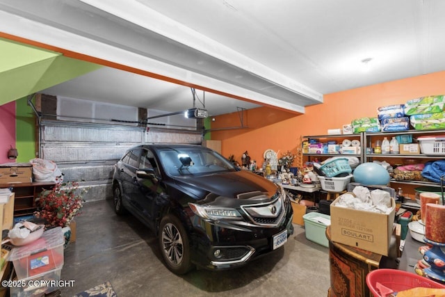 4245 Scenic View Dr, Anchorage, AK 99504 - garage with a garage door opener