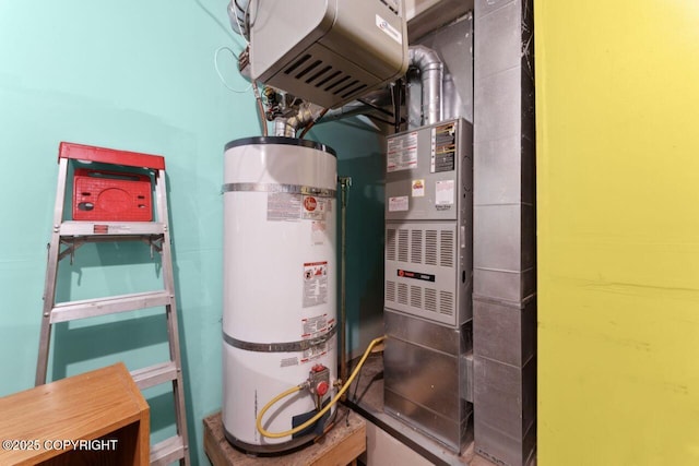 4245 Scenic View Dr, Anchorage, AK 99504 - utilities with strapped water heater