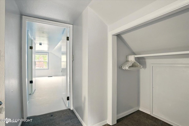 2527 Cottonwood St, Anchorage, AK 99508 - corridor featuring dark colored carpet