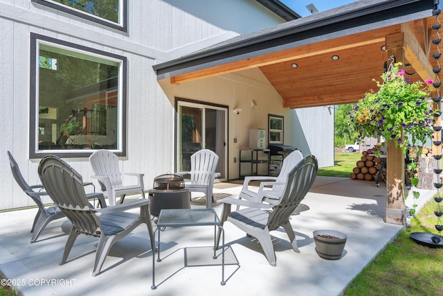1645 N Vroman Dr, Palmer, AK 99645 - view of patio / terrace