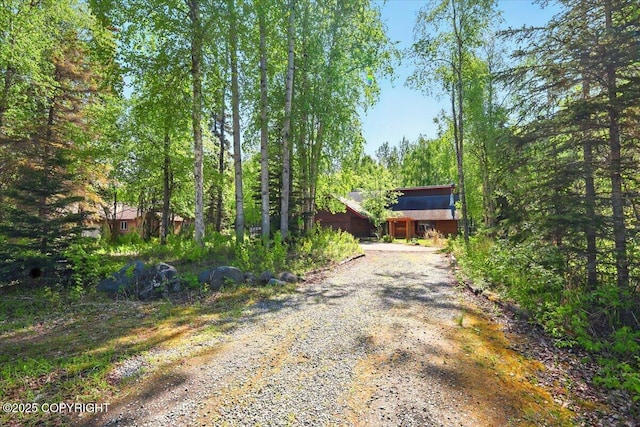 7965 S Settlers Bay Dr, Wasilla, AK 99623 - view of dirt / gravel road