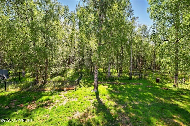 7965 S Settlers Bay Dr, Wasilla, AK 99623 - view of yard
