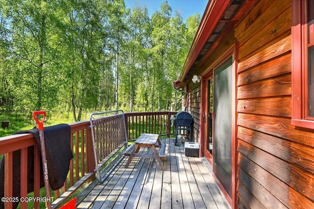 7965 S Settlers Bay Dr, Wasilla, AK 99623 - view of deck