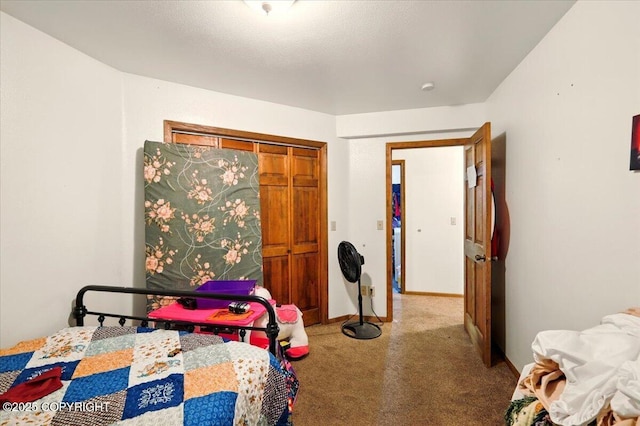 7965 S Settlers Bay Dr, Wasilla, AK 99623 - carpeted bedroom featuring baseboards