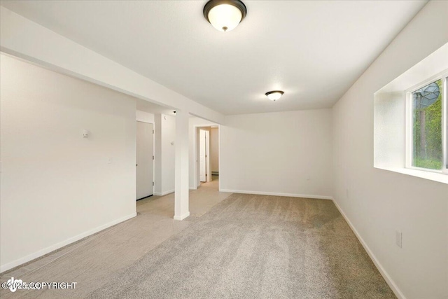 14045 W Willow Fishhook Rd, Willow, AK 99688 - empty room featuring light carpet and baseboards