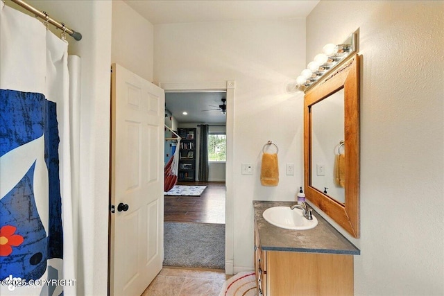 34540 Poppy Wood St, Soldotna, AK 99669 - bathroom with vanity and tile patterned flooring