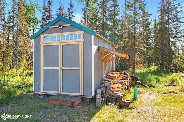 34540 Poppy Wood St, Soldotna, AK 99669 - view of shed