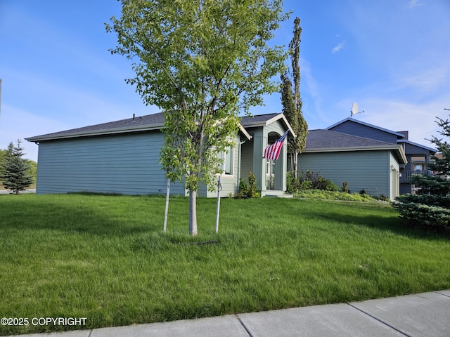 5523 Grand Teton Loop, Anchorage, AK 99502 - view of front of property with a front yard