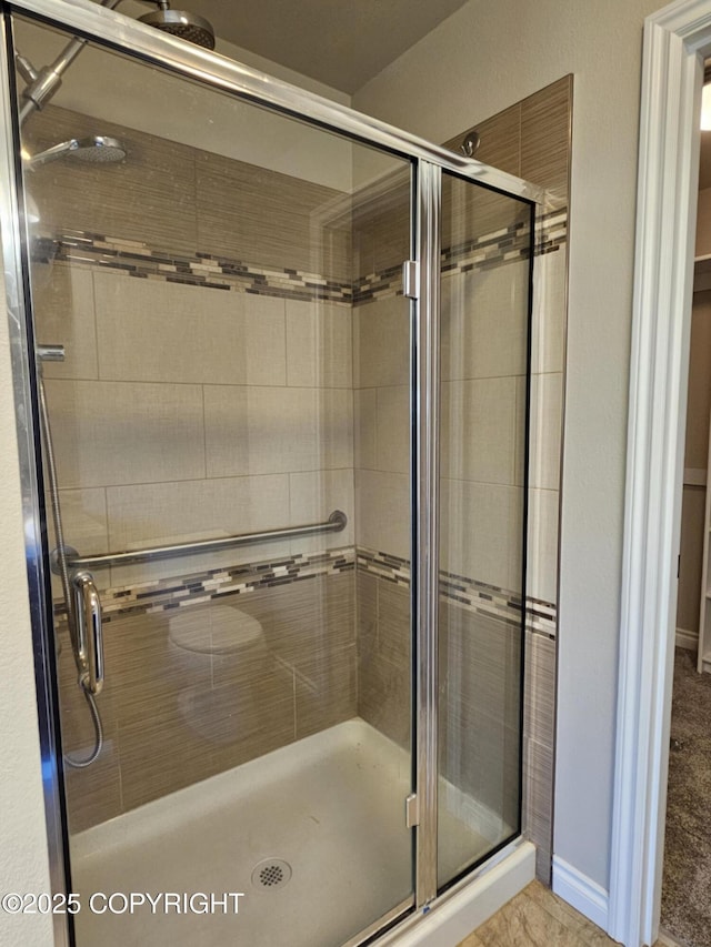 5523 Grand Teton Loop, Anchorage, AK 99502 - full bath featuring a shower stall