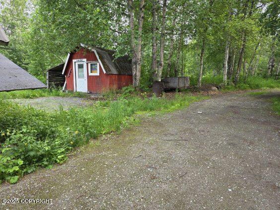 5650 N Talgach View Dr, Wasilla, AK 99654 - view of shed