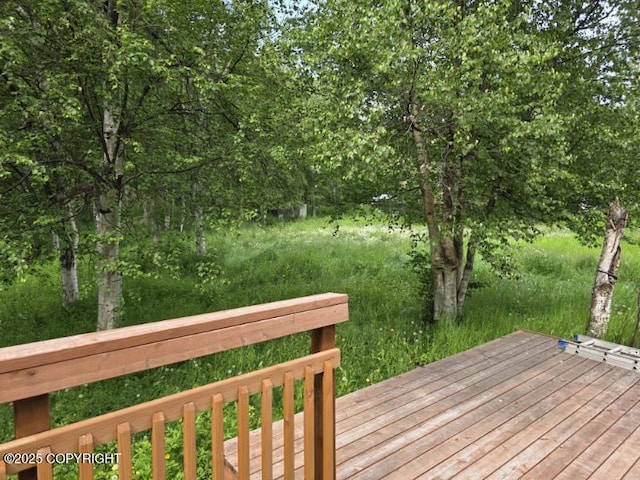 5650 N Talgach View Dr, Wasilla, AK 99654 - view of deck
