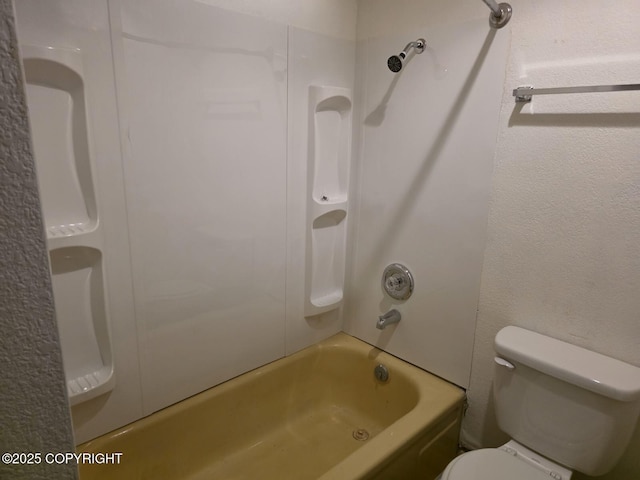 5650 N Talgach View Dr, Wasilla, AK 99654 - full bath with toilet and shower / washtub combination