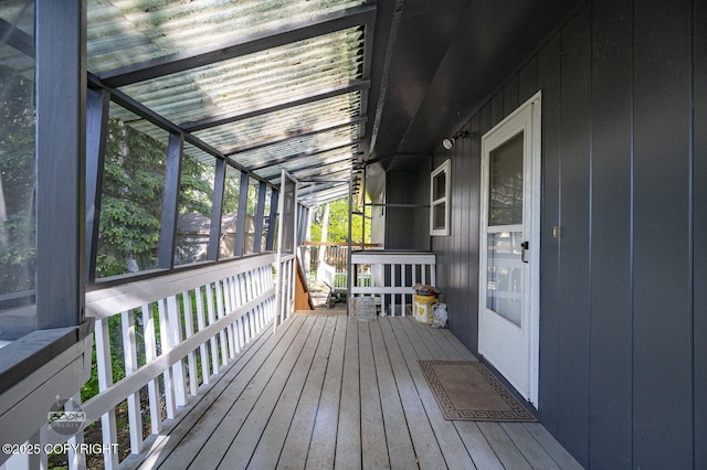 13311 Cove Cir, Anchorage, AK 99515 - view of unfurnished sunroom