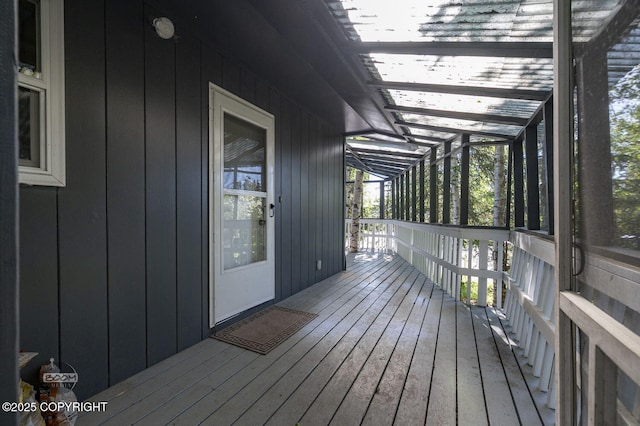13311 Cove Cir, Anchorage, AK 99515 - view of wooden deck