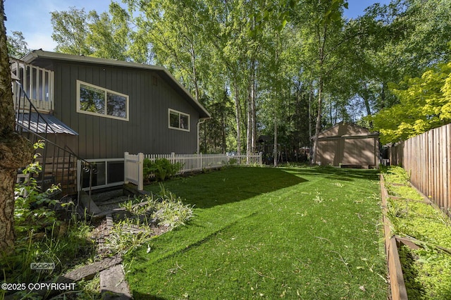 13311 Cove Cir, Anchorage, AK 99515 - view of fenced backyard