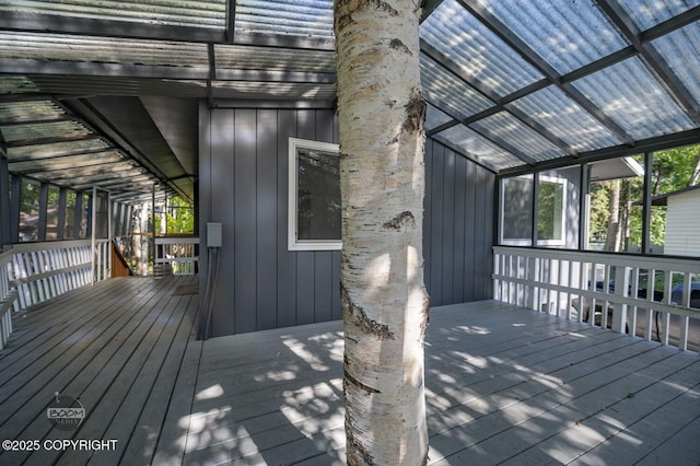 13311 Cove Cir, Anchorage, AK 99515 - view of wooden deck