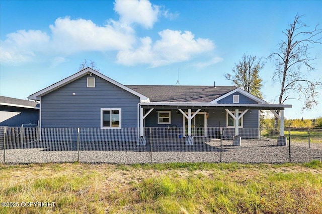 47974 Barney Ct, Soldotna, AK 99669 - rear view of house featuring roof with shingles