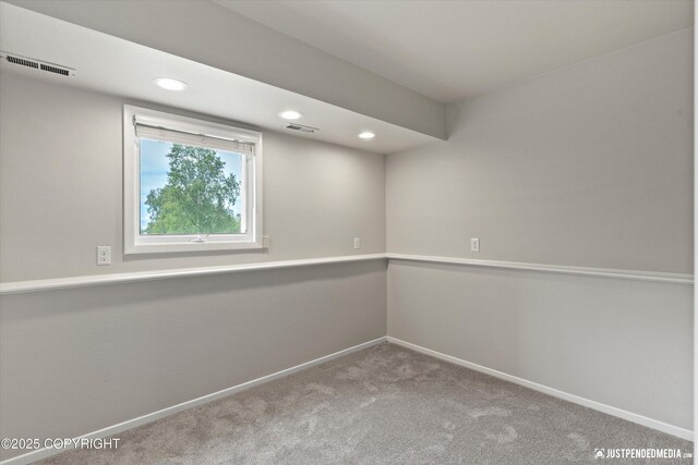 18704 Snowy Plover Cir, Anchorage, AK 99516 - empty room with carpet floors, recessed lighting, and baseboards