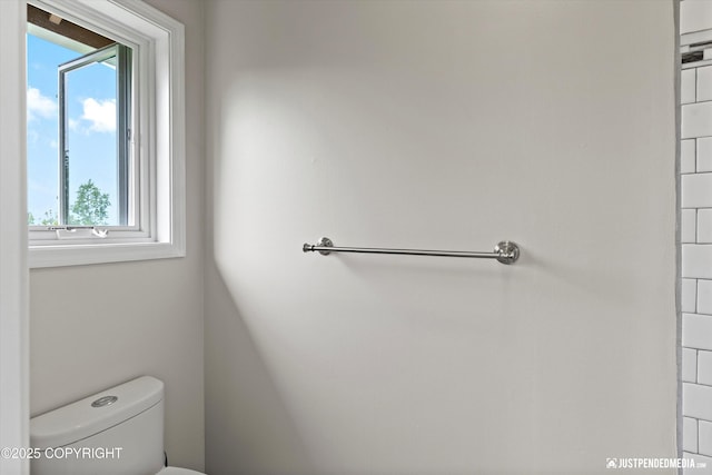 18704 Snowy Plover Cir, Anchorage, AK 99516 - bathroom featuring plenty of natural light and toilet