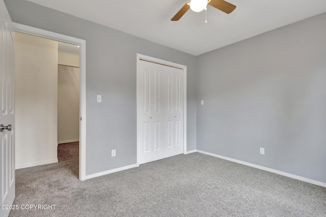 13521 Ebbtide Cir, Anchorage, AK 99516 - unfurnished bedroom with carpet flooring, a closet, and baseboards