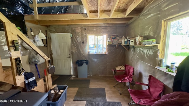 52056 Zircon Ct, Nikiski/North Kenai, AK 99611 - basement with wood finished floors