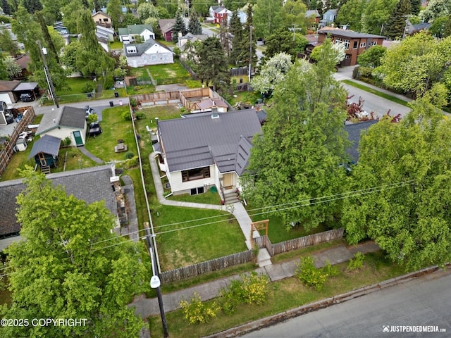 1310 G St, Anchorage, AK 99501 - aerial view of residential area