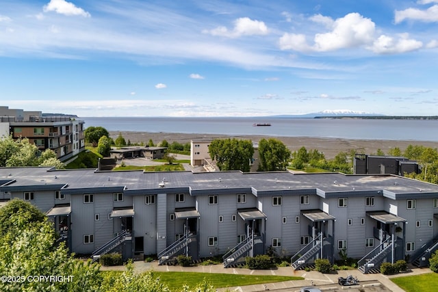 824 O Pl, Anchorage, AK 99501 - water view with stairs