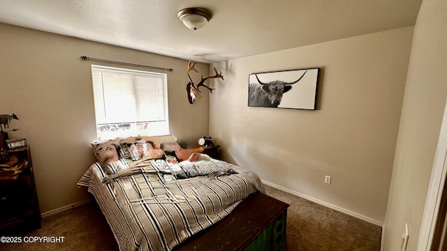 7191 S Yohn Bay Pl, Wasilla, AK 99623 - bedroom with dark carpet and baseboards