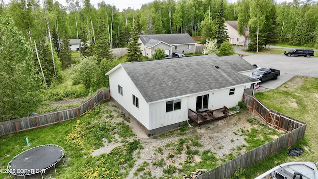 7191 S Yohn Bay Pl, Wasilla, AK 99623 - view from above of property
