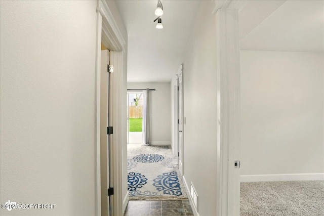 5846 Grand Teton Loop, Anchorage, AK 99502 - hall featuring carpet and baseboards