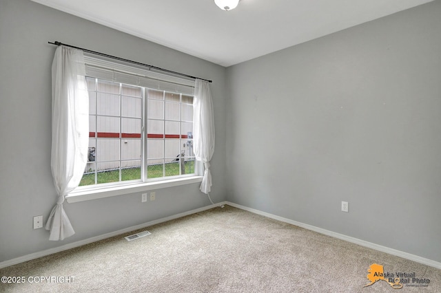 17480 Beaujolais Cir, Eagle River, AK 99577 - spare room with carpet floors and baseboards