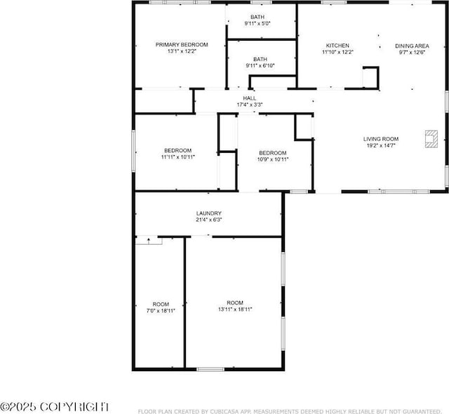 835 W Wilder Ave, Wasilla, AK 99654 - view of floor plan / room layout