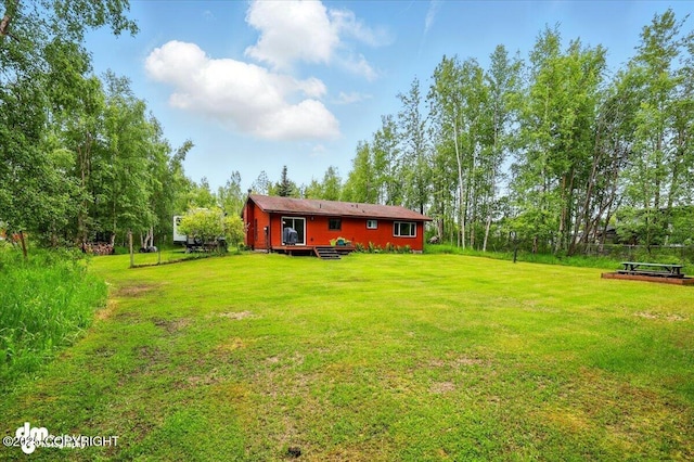 835 W Wilder Ave, Wasilla, AK 99654 - view of grassy yard