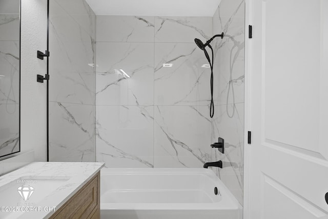 10108 Thimble Berry Dr, Anchorage, AK 99515 - full bathroom with vanity and shower / tub combination