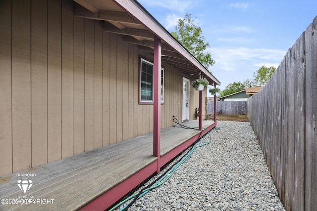 10108 Thimble Berry Dr, Anchorage, AK 99515 - deck with a fenced backyard