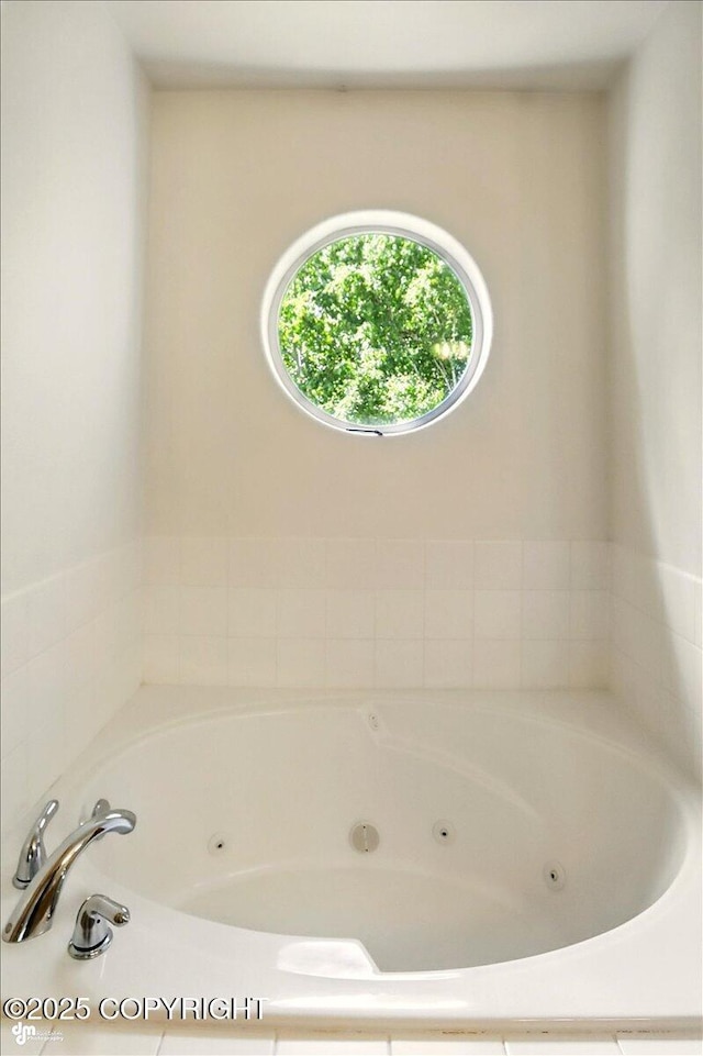 22030 Birch Creek Dr, Chugiak, AK 99567 - bathroom with a jetted tub