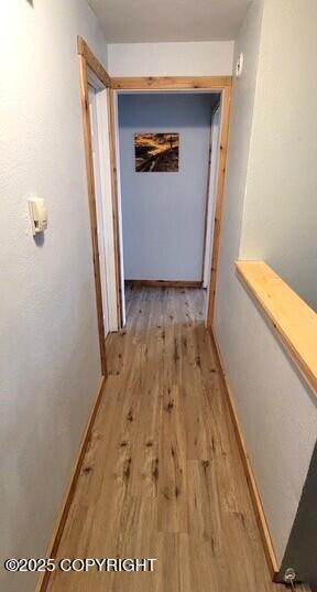 301 Teal Way, Kodiak, AK 99615 - hall with light wood-type flooring