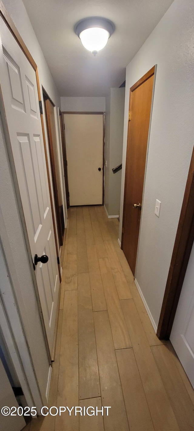 301 Teal Way, Kodiak, AK 99615 - hallway with light wood finished floors and baseboards