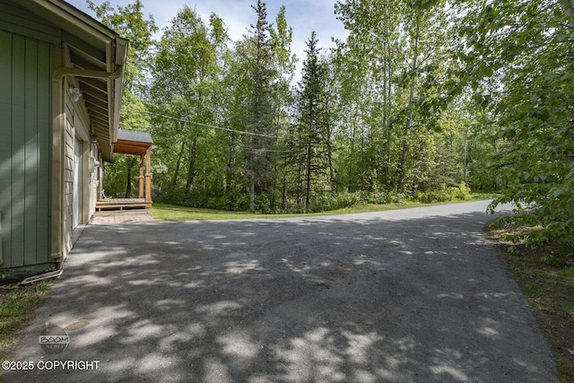 9845 E Lee Ann Dr, Palmer, AK 99645 - view of patio with a view of trees