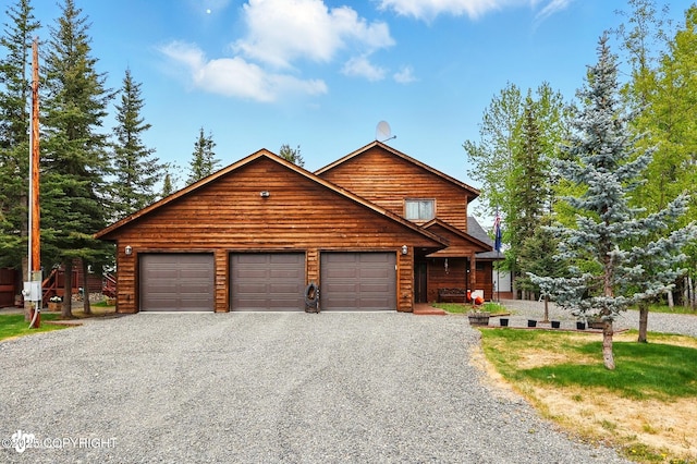 34952 Treeline Ave, Soldotna, AK 99669 - view of front facade featuring driveway