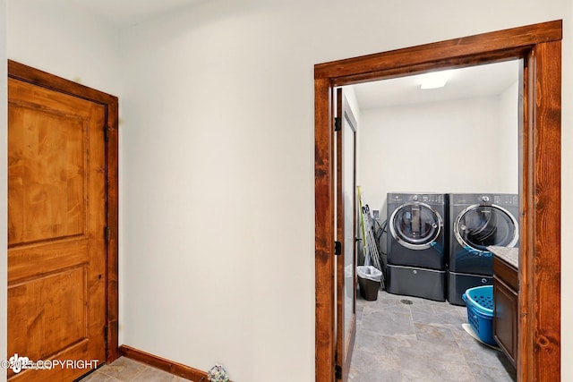 34952 Treeline Ave, Soldotna, AK 99669 - washroom with washing machine and dryer