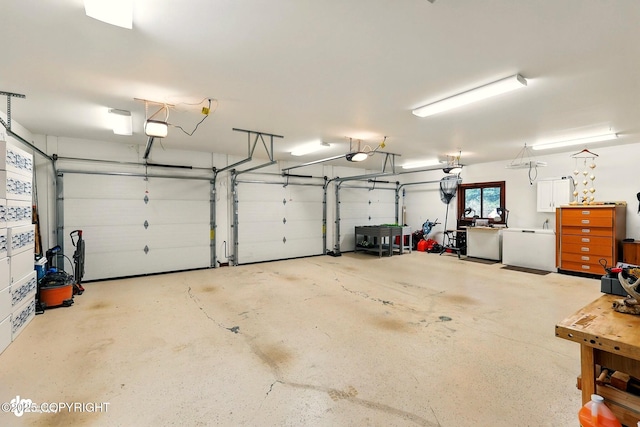 34952 Treeline Ave, Soldotna, AK 99669 - garage featuring a garage door opener