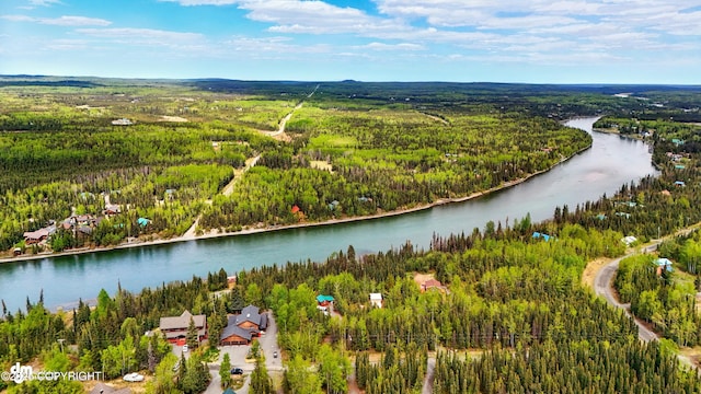 34952 Treeline Ave, Soldotna, AK 99669 - bird's eye view of a heavily wooded area and a large body of water