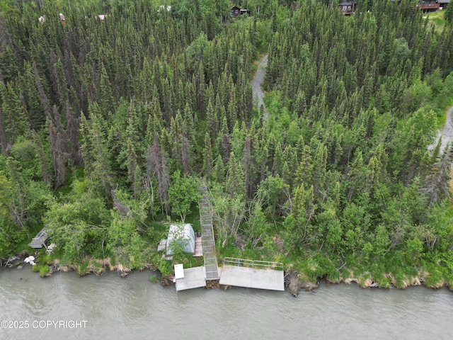 34952 Treeline Ave, Soldotna, AK 99669 - drone / aerial view of a large body of water