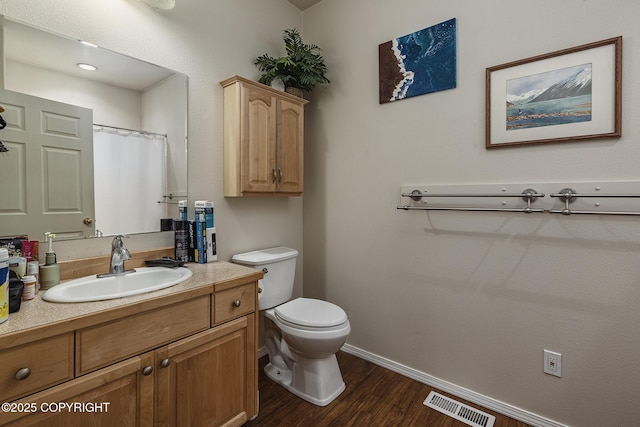 9650 E Forest Grove Cir # 10B, Palmer, AK 99645 - full bath featuring vanity, wood finished floors, toilet, and baseboards