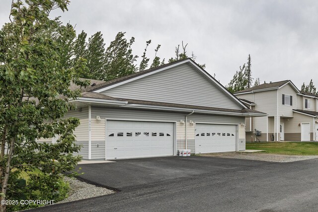 9650 E Forest Grove Cir # 10B, Palmer, AK 99645 - view of front of house with asphalt driveway