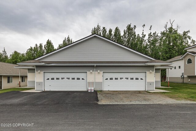 9650 E Forest Grove Cir # 10B, Palmer, AK 99645 - ranch-style house featuring asphalt driveway and a garage