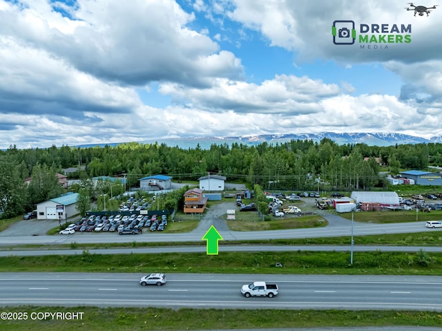 3745 W Machen Rd, Wasilla, AK 99623 - drone / aerial view of mountains and a forest