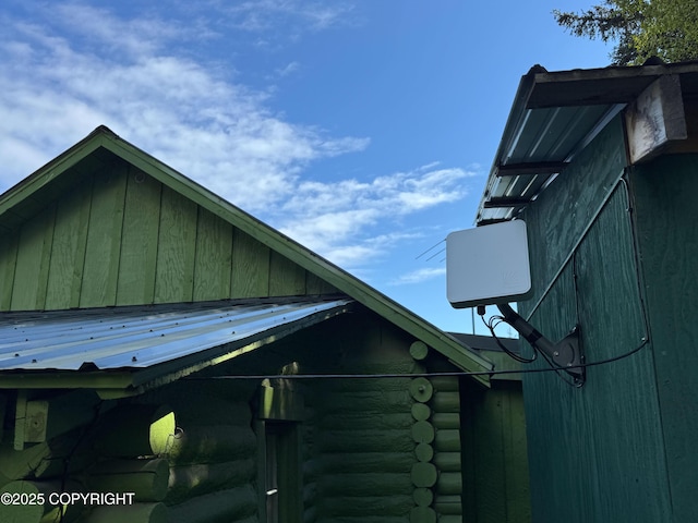 4075 Mattox Rd, Homer, AK 99603 - exterior view of log exterior
