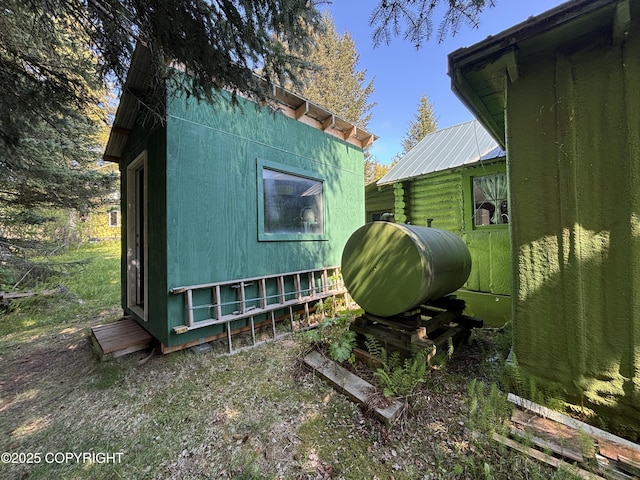 4075 Mattox Rd, Homer, AK 99603 - view of outdoor structure featuring oil tank